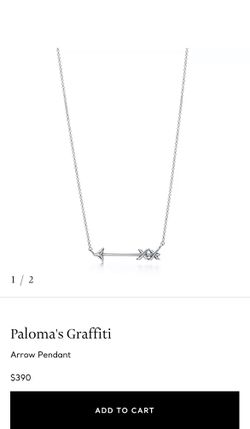 Tiffany’s Arrow Pendant