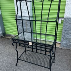 Glass Table/bar Cart 
