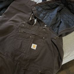 Men’s insulated Carhart overalls