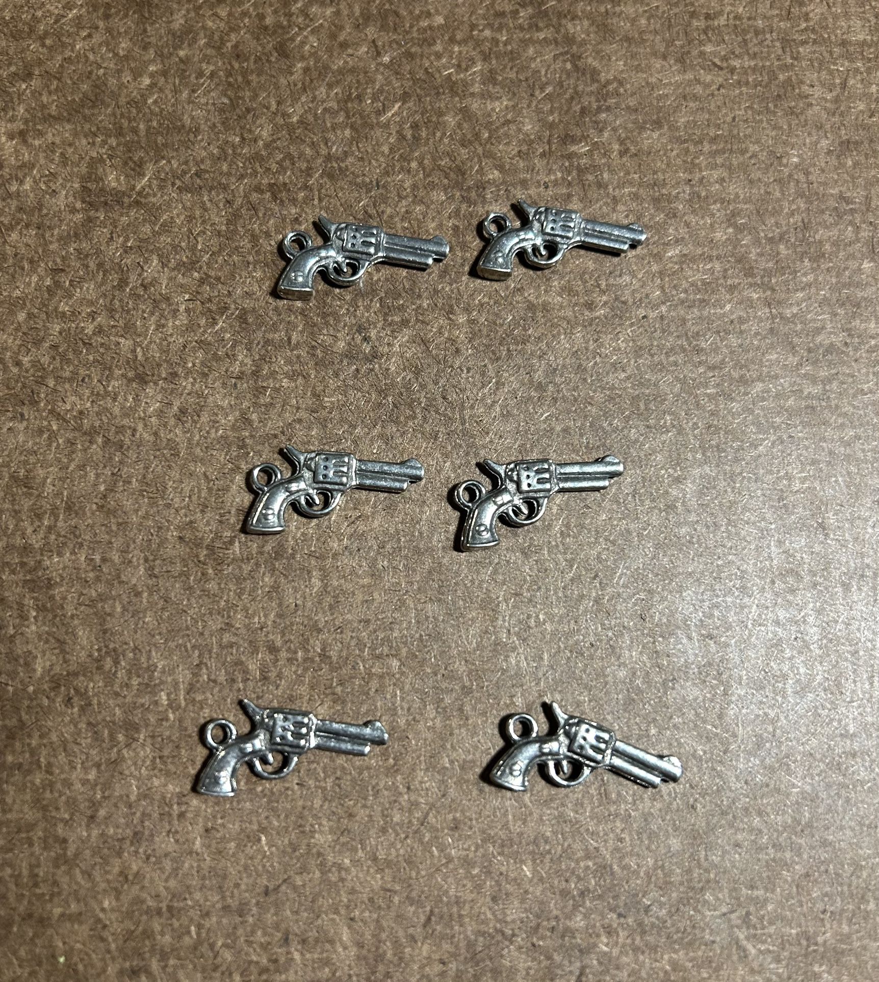 Gun Shaped Charms Used For Making Earring/Necklace/Bracelet 