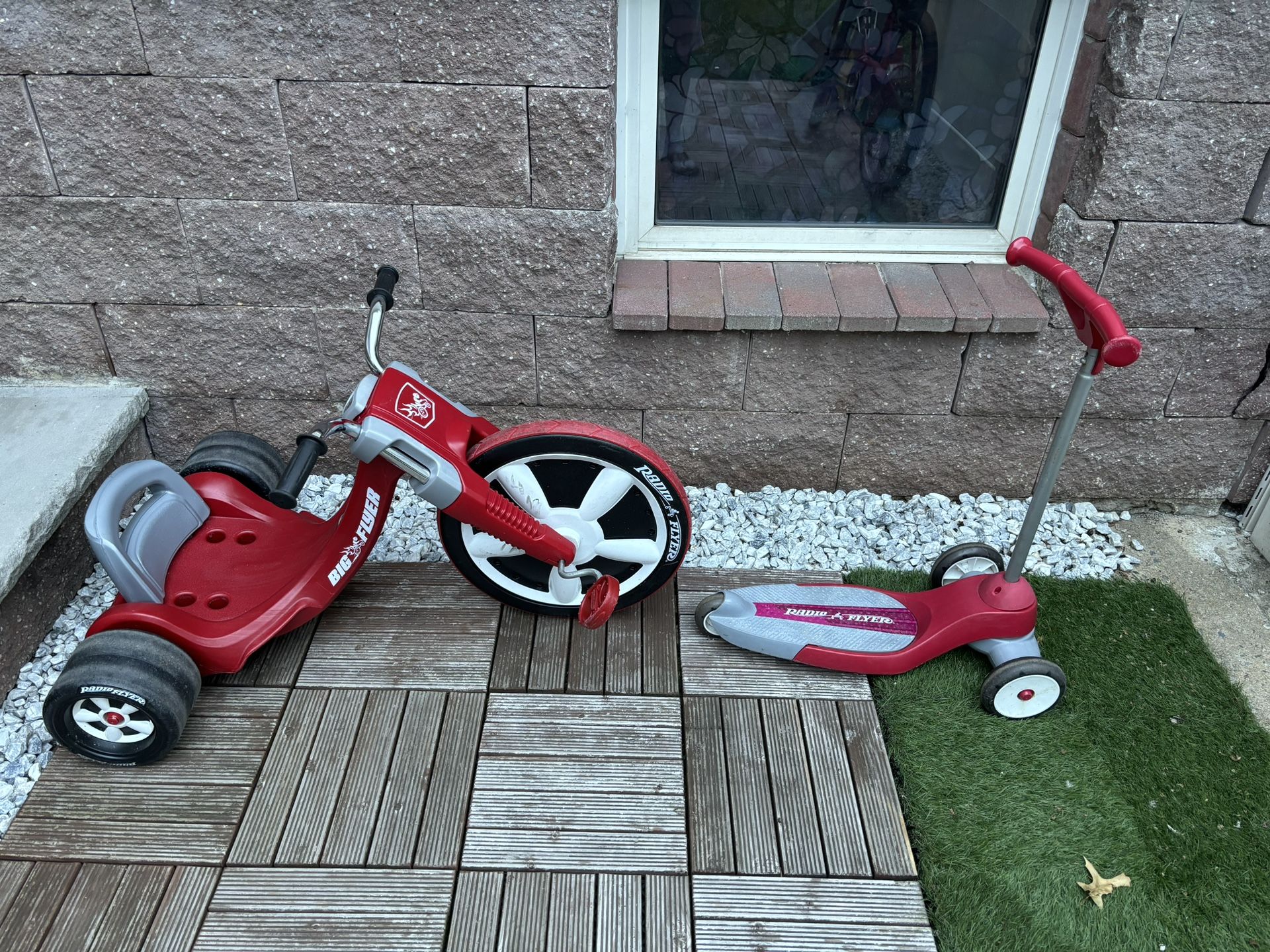 Radio Flyer Big Wheel & Kick Scooter