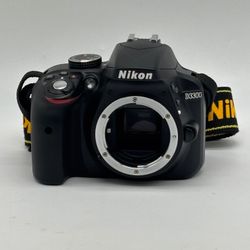 Nikon D3300 24.2MP Digital SLR DSLR Camera 12108 Shutter Count