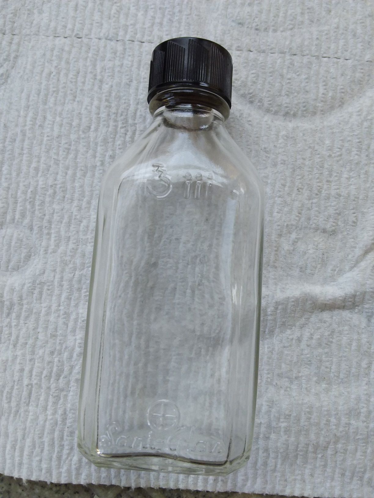 Vintage Brockway Apothecary Bottle