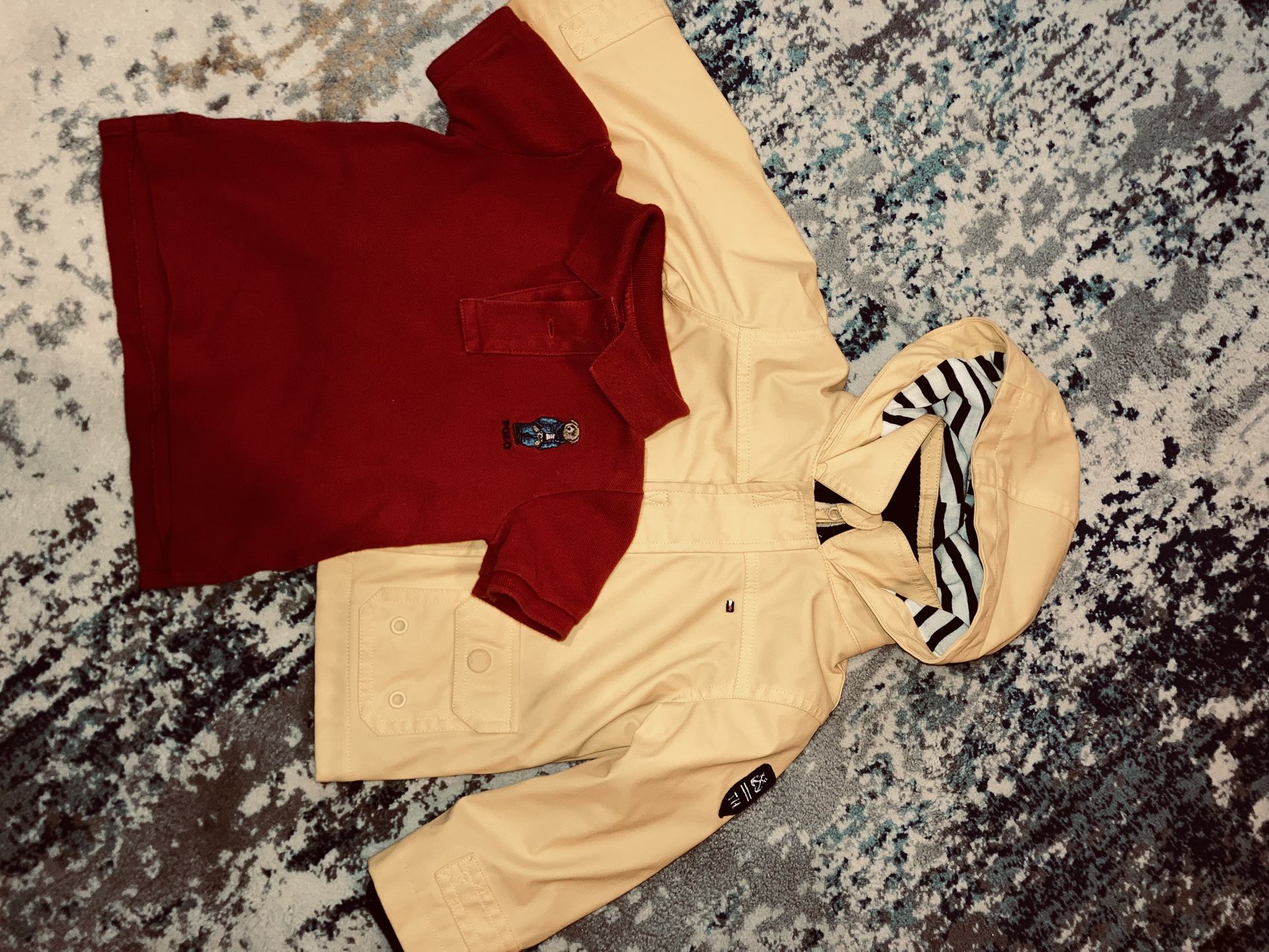 2T Tommy H Windbreaker/ POLO button up