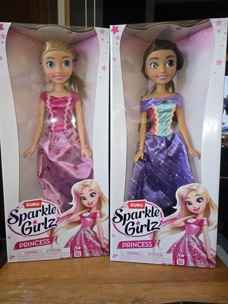 🆕️CHOICE OF LARGE SPARKLE GIRLZ PRINCESS. 1.5 FOOT TALL