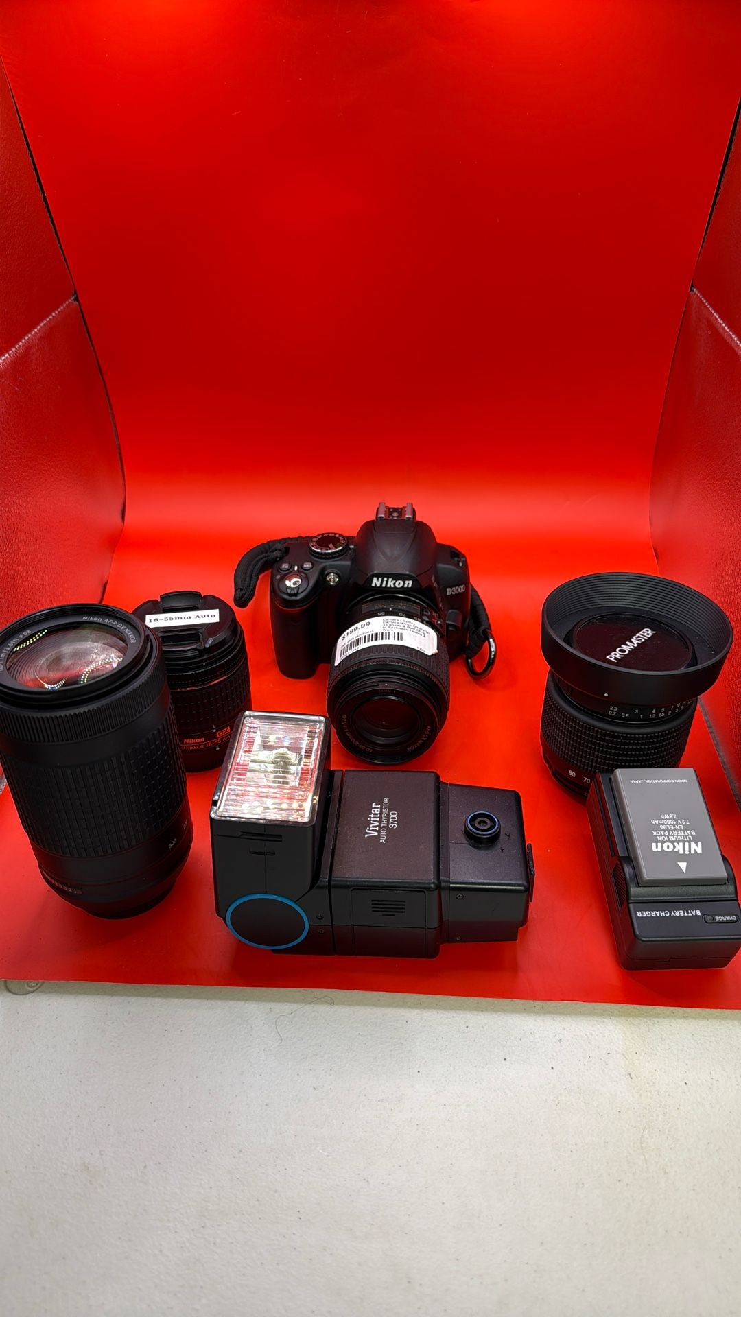 NIKON CAMERA MODEL # D3000