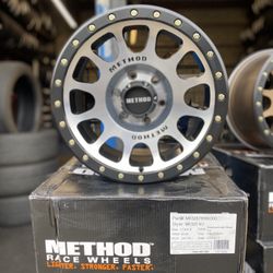 Method Mr305 - 4 New Wheels Installed And Balanced
