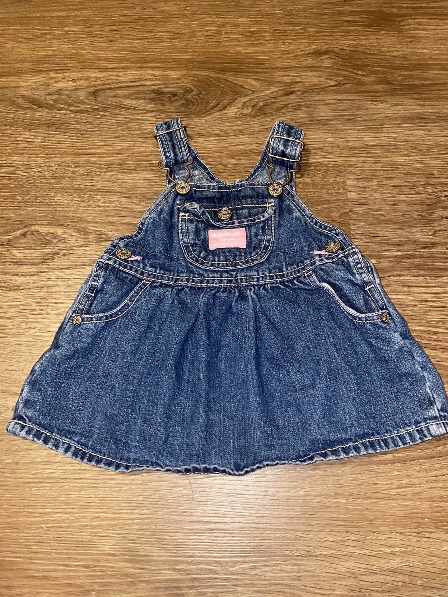 Osh Kosh Denim Overall Dress