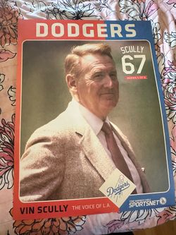 Vin Scully poster