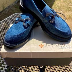 Patrizia Marlen Velvet Loafers 