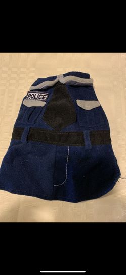 Police Officer Pet Costume small pet