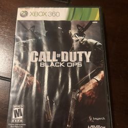 Call Of Duty: Black Ops Xbox 360