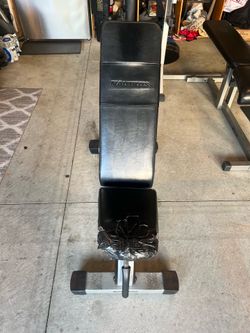 Incline Barbell Press Adjustable Bench