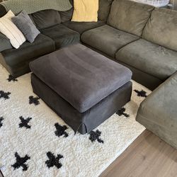 RH Restoration Hardware Ottoman