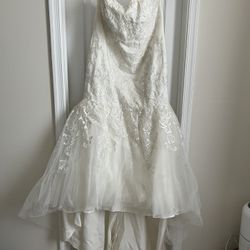 Plus Size Wedding Dress 18 W
