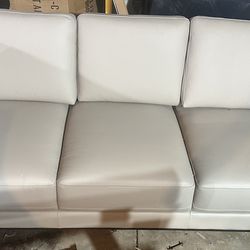 LeisureMod Chester Leather Sofa  Brand New