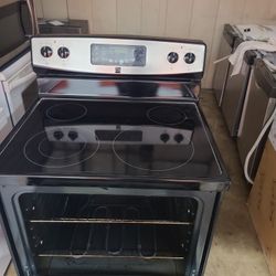 Kenmore Flattop Stove Stainless Steal (Electric)