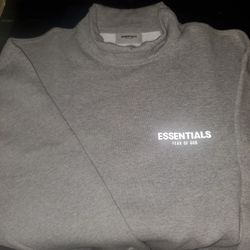New Essentials Fear Of God Mock Neck Sweatshirt 