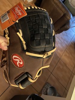 Lefty 12.5” Baseball Mitt Never Used