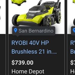 Ryobi  40v Lawn Mower