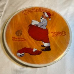Norman Rockwell Christmas 1980 Collector’s Plate