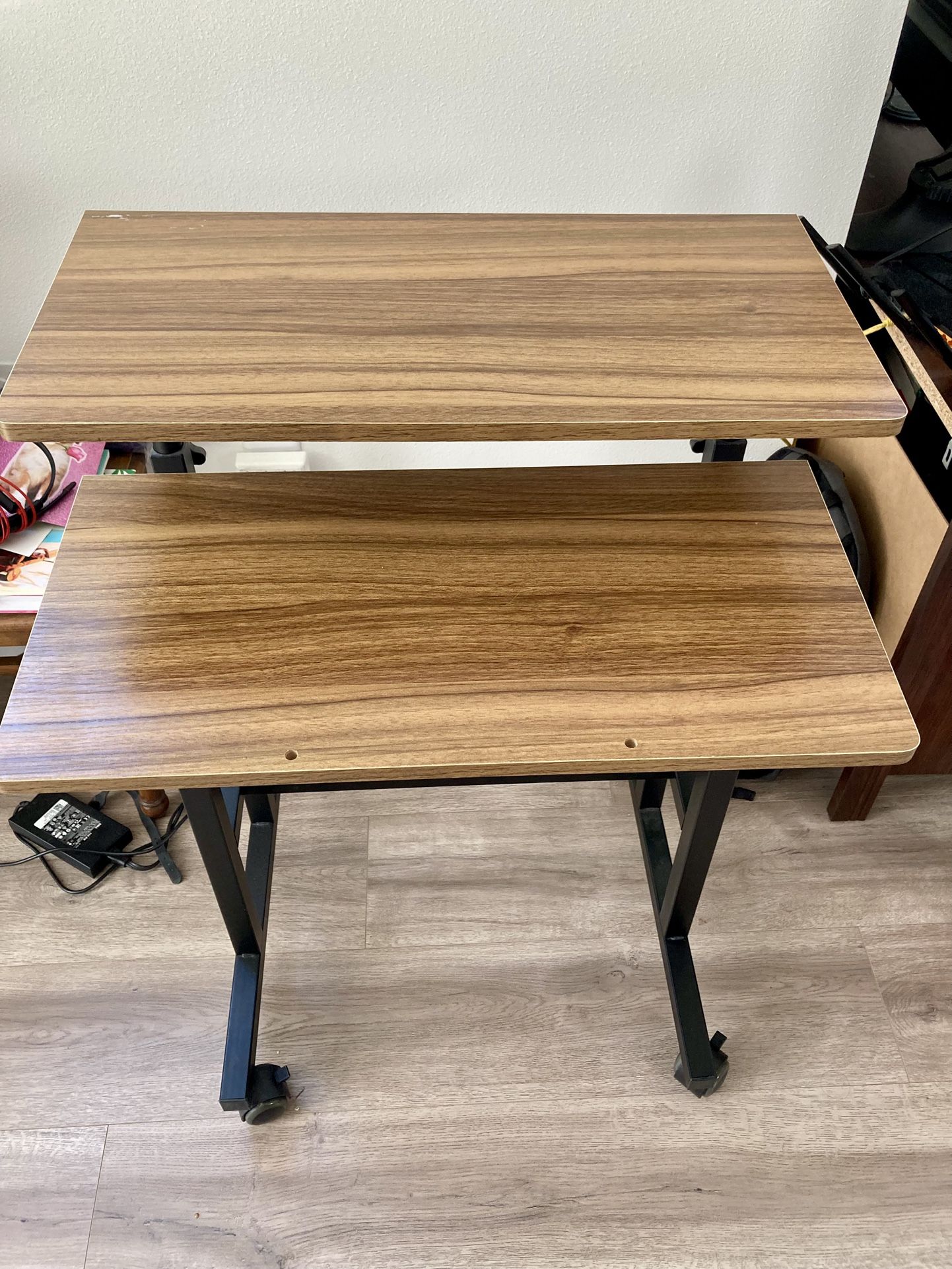 Mobile Desk Workstation Adjustable Laptop Stand Computer Desk