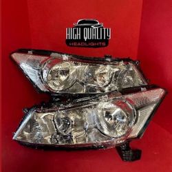 Honda Accord 2008. 2012 headlights.
