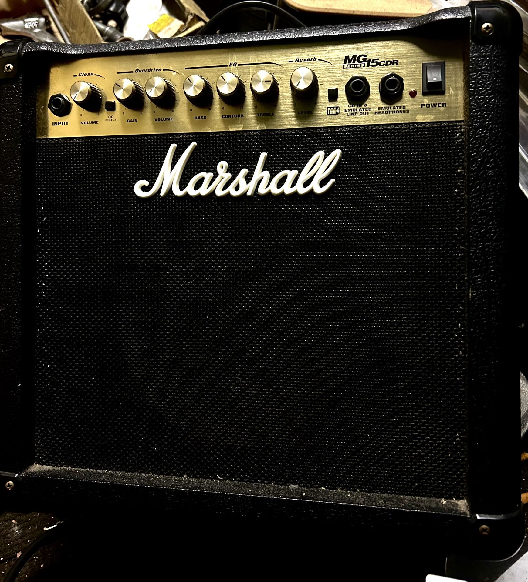 MARSHALL MG15cdr GUITAR AMPLIFIER AMP