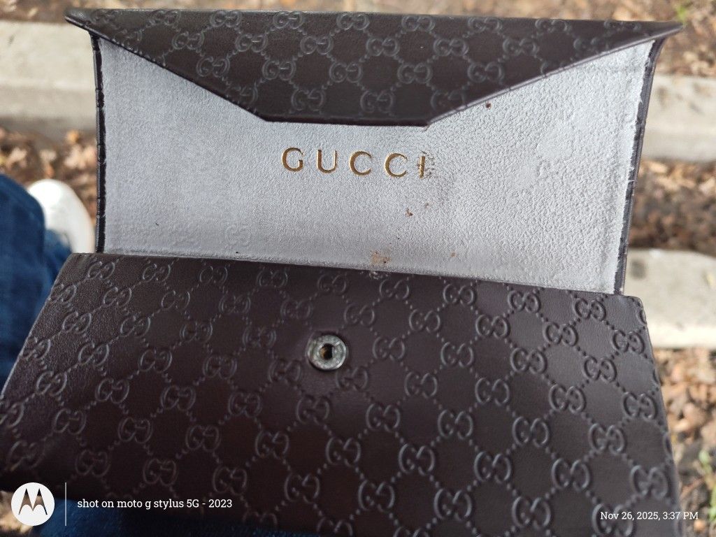 Gucci Eyeglass Case Brand New