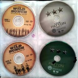 2 Classic Movies (The Wild Bunch & Patton) 