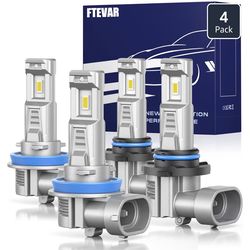 Brand New 9005 H11 Light Bulbs Combo