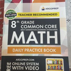8th Grade Common Core Math Daily Practice Book