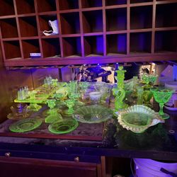 Uranium Glass. Complete Collection $500