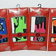 New Zero Friction  MEN'S COMPRESSION GOLF GLOVE Universal Fit Men's Left Handed