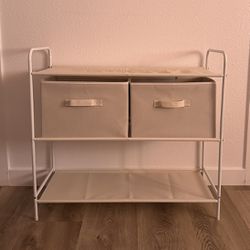 Stand With Two Storage Baskets 