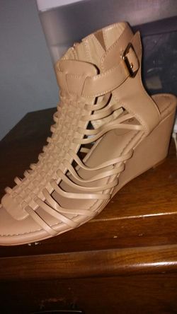 Torrid Tan Wedges
