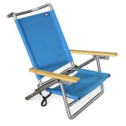 Copa Beach Chair – Low Profile Folding Sand Chair w/ Strap