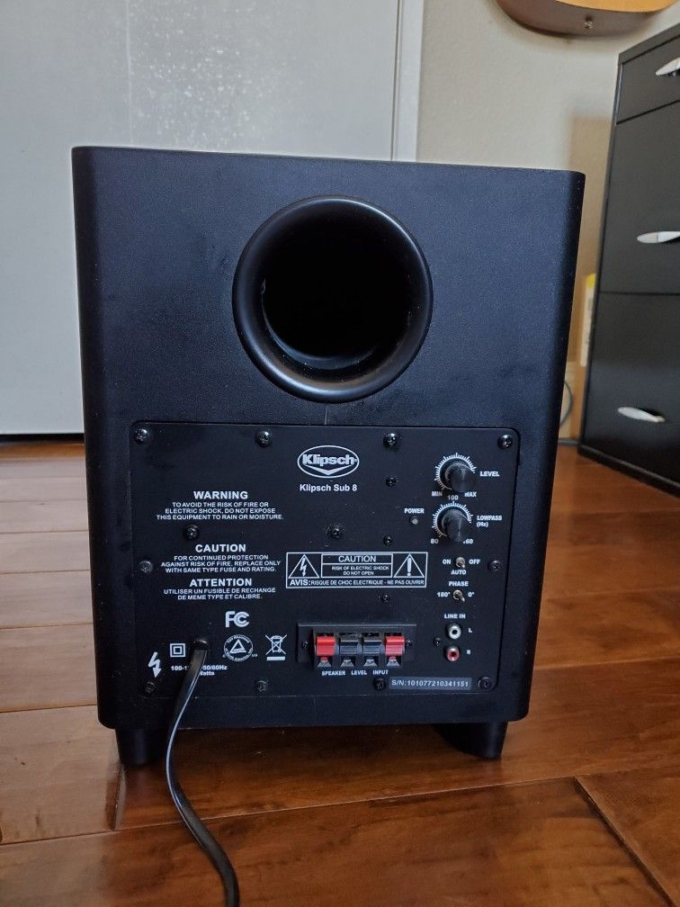 Klipsch Sub-8 Subwoofer