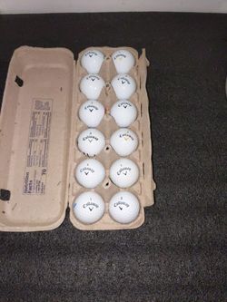 One Dozen / 12 Callaway Warbird Golf Balls