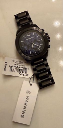 New with Tags mens oversized Michael Kors watch org $250+tax