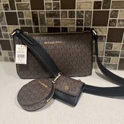 New Women’s Crossbody  Set Michael Kors Authentic 