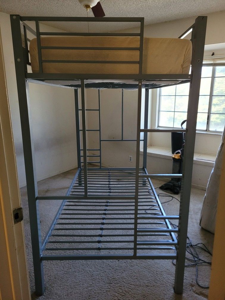 Bunk Bed, Box Spring And Frame