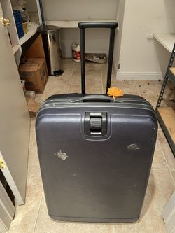 Vintage Samsonite Hard Shell Travel Suitcase with Combination Lock