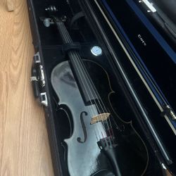 Beginner 4/4 Black violin 