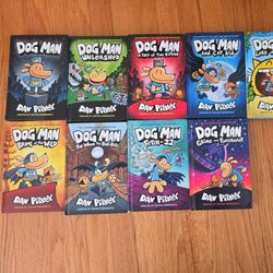 Dog Man Books 1-9