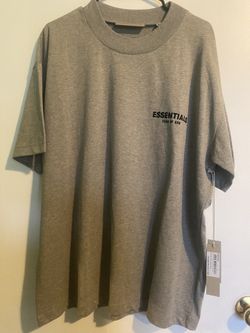 NWT Fear of God Essentials Dark Oatmeal T-Shirt Size L