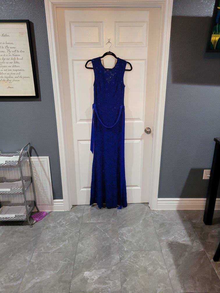 Royal Blue Formal Dress