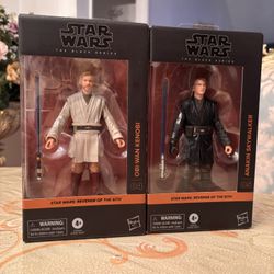 STAR WARS Black Series ANAKIN SKYWALKER & OBI-WAN KENOBI Revenge of The Sith