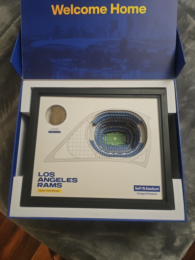 LA Rams Sofi Inaugural Season Ticket Holders Box