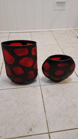 Glass vases